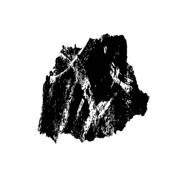 Vektör çizimi. Beyaz arkaplanda soyut geometrik şekil. 