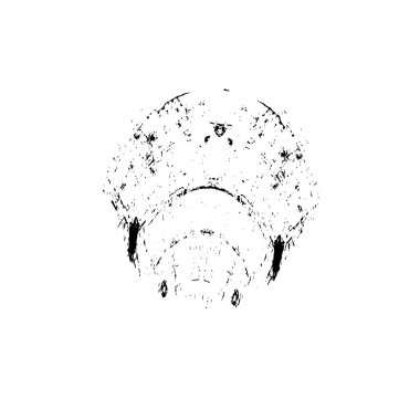 Soyut siyah ve beyaz grunge monokrom arkaplanı.   