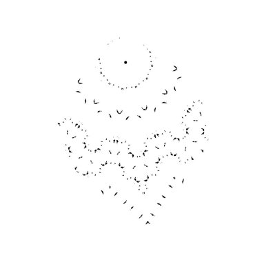 Soyut siyah ve beyaz grunge monokrom arkaplanı.   