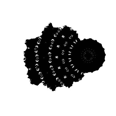 Soyut siyah ve beyaz grunge monokrom arkaplanı.   