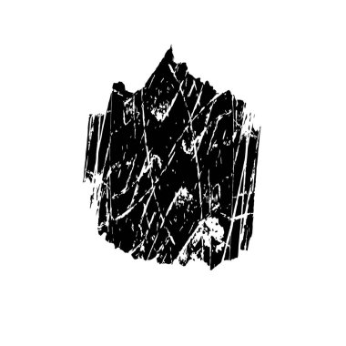 Beyaz arkaplanda grunge noktası, soyut vektör çizimi