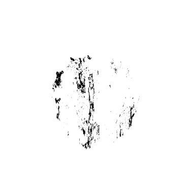 Soyut siyah mürekkep lekesi. Beyaz arka planda elle boyanmış bir element. vektör illüstrasyonu