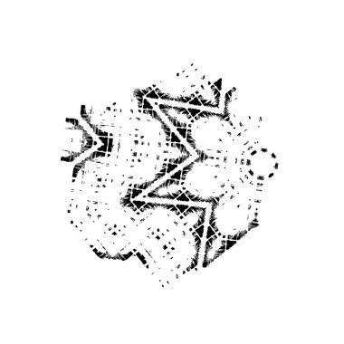 siyah ve beyaz soyut arkaplan, vektör tasarımı.