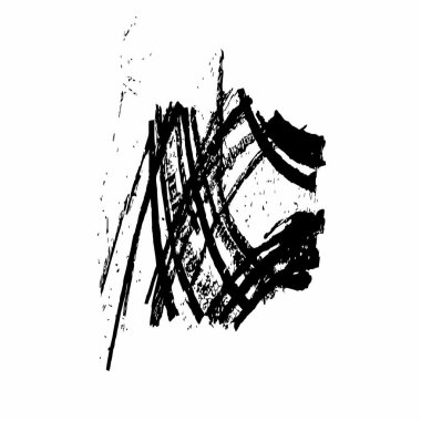 Beyaz arkaplanda soyut grunge ögesi, vektör illüstrasyonu