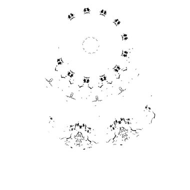 siyah ve beyaz soyut arkaplan, vektör tasarımı.