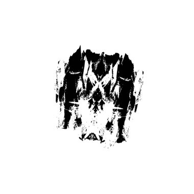 Soyut siyah ve beyaz grunge monokrom arkaplanı.   