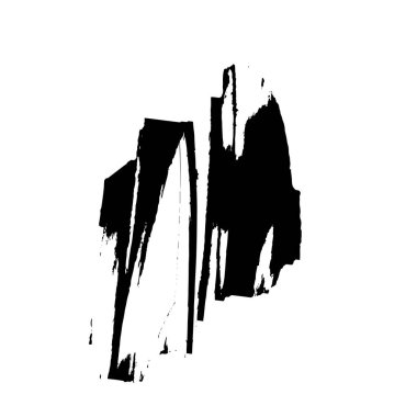 Beyaz arkaplanda soyut şekil. Vektör illüstrasyonu  