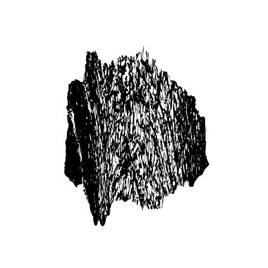 Beyaz arkaplanda soyut şekil. Vektör illüstrasyonu  