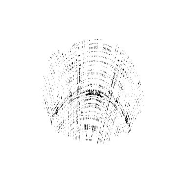 grunge noktası, beyaz arkaplanda soyut tasarım ögesi