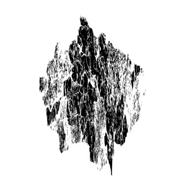 Beyaz arkaplanda soyut geometrik şekil. Vektör illüstrasyonu  