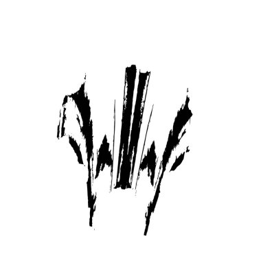 grunge noktası, beyaz arkaplanda soyut tasarım ögesi