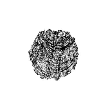 grunge noktası, beyaz arkaplanda soyut tasarım ögesi