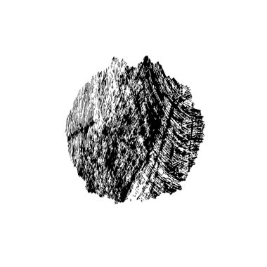 Beyaz arkaplanda soyut geometrik şekil. Vektör illüstrasyonu  