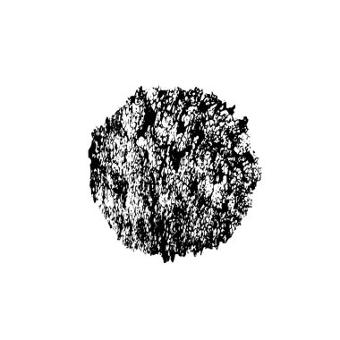 Beyaz arkaplanda soyut geometrik şekil. Vektör illüstrasyonu  