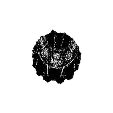 grunge noktası, beyaz arkaplanda soyut tasarım ögesi