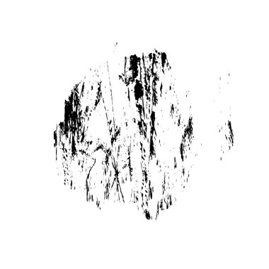 Beyaz arkaplanda grunge spot tasarım ögesi, vektör illüstrasyonu