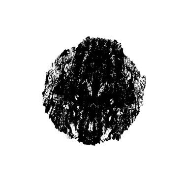 Beyaz arkaplanda grunge spot tasarım ögesi, vektör illüstrasyonu