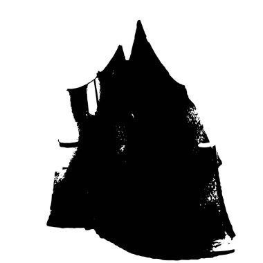 Soyut tek renkli arkaplan. Siyah ve beyaz vektör çizimi   