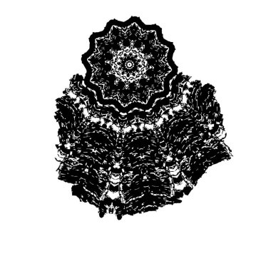 süs dokusu ve sanat tasarımı ile siyah ve beyaz monokrom soyut arkaplan