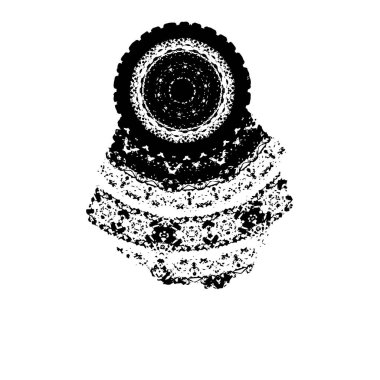 süs dokusu ve sanat tasarımı ile siyah ve beyaz monokrom soyut arkaplan