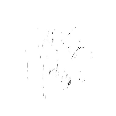 Beyaz arkaplanda soyut tek renkli leke, vektör illüstrasyonu