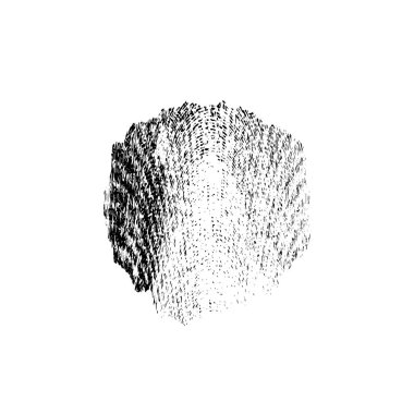 Beyaz arkaplanda soyut grunge mürekkep lekesi