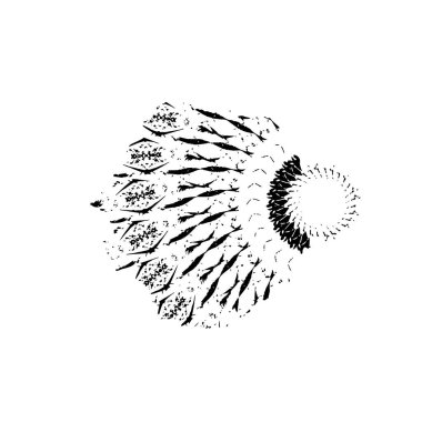 siyah ve beyaz monokrom arkaplan soyut doku 