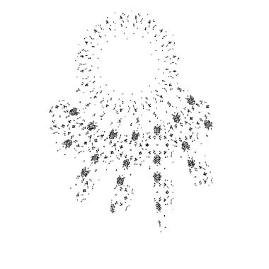 siyah ve beyaz monokrom arkaplan soyut doku 