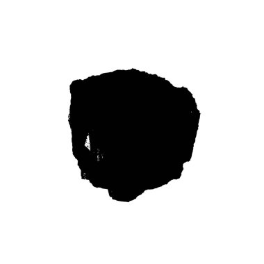 Beyaz arkaplanda grunge spot tasarım ögesi, vektör illüstrasyonu