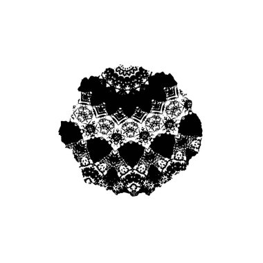 süs dokusu ve sanat tasarımı ile siyah ve beyaz monokrom soyut arkaplan