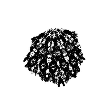 siyah ve beyaz grunge arkaplan, grafik soyut vektör çizimi