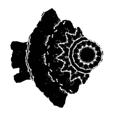 siyah ve beyaz grunge arkaplan, grafik soyut vektör çizimi