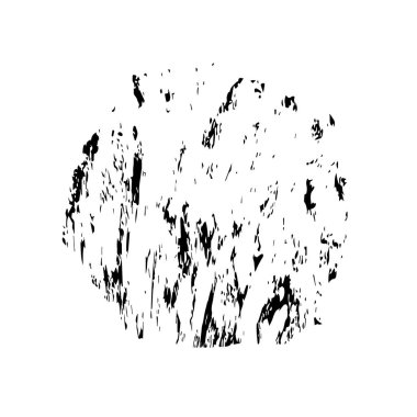 Beyaz arkaplanda grunge spot tasarım ögesi, vektör illüstrasyonu