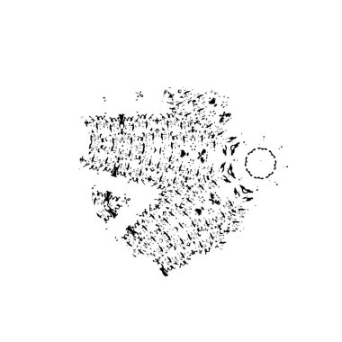 Yuvarlak kabile süsü, vektör illüstrasyon tasarımı