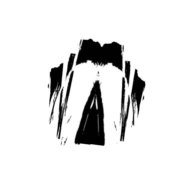 grunge tasarım ögesi, soyut vektör çizimi