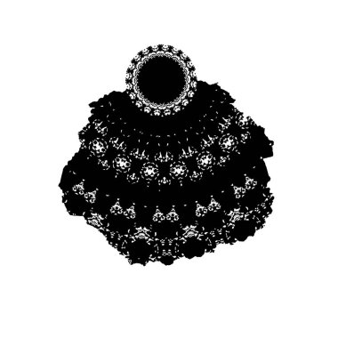 tek renkli grunge desenli arka plan vektör çizimi 