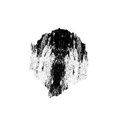 soyut grunge fırça darbesi siyah beyaz