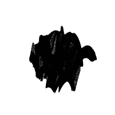 soyut grunge fırça darbesi siyah beyaz