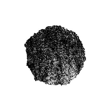 beyaz arkaplanda grunge siyah mürekkep darbesi