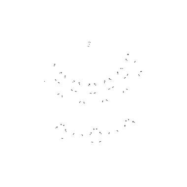 soyut grunge fırça darbesi çizimi