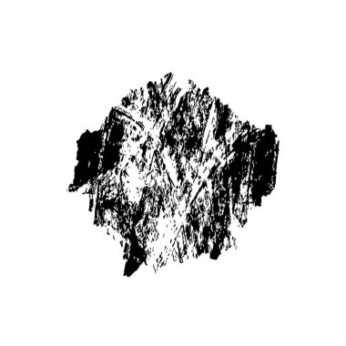 soyut grunge fırça darbesi çizimi