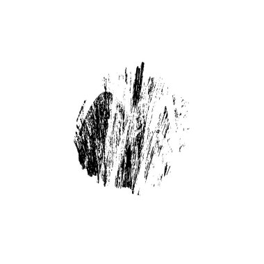 soyut grunge fırça darbesi çizimi