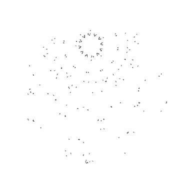 soyut grunge fırça darbesi çizimi