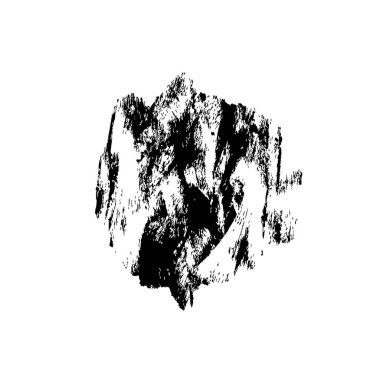 soyut grunge fırça darbesi çizimi