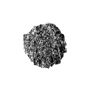 Beyaz arkaplanda soyut tek renkli leke, vektör illüstrasyonu