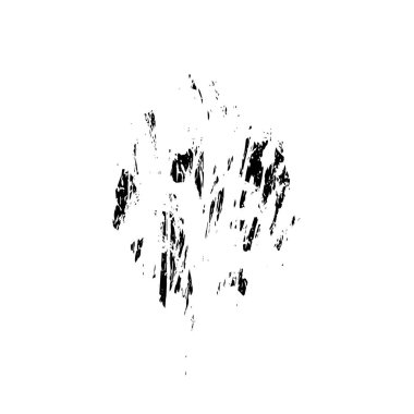 soyut grunge fırça darbesi çizimi