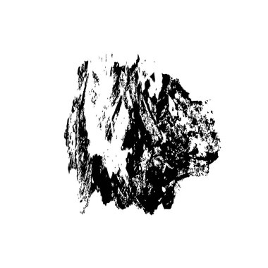 soyut grunge fırça darbesi çizimi