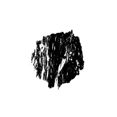 siyah mürekkep fırçası vuruşu. resimleme.