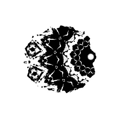 Çiçek deseninin vektör çizimi