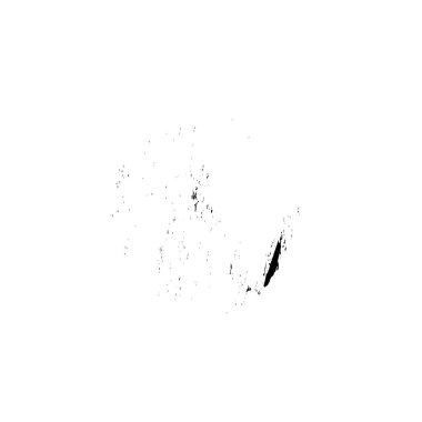 Beyaz arkaplanda soyut siyah renk fırça darbesi